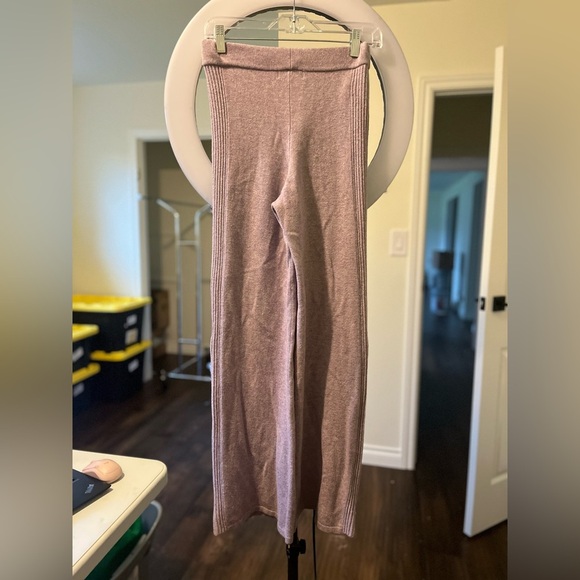 NAADAM Fisherman Pants XS Purple Wool Cashmere Blend - Picture 14 of 14